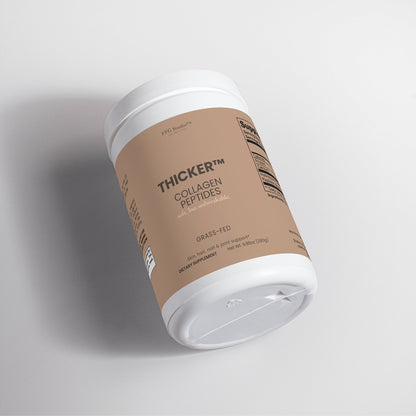 THICKER™ Collagen Peptide Powder - Soft, but unbreakable.
