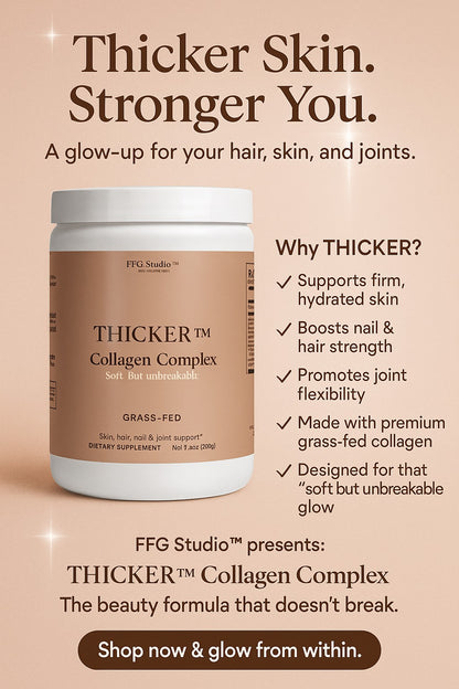 THICKER™ Collagen Peptide Powder - Soft, but unbreakable.